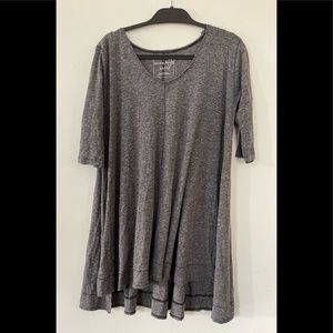 Grey we the free t-shirt dress